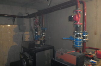 Отопление два котла