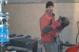 Сварка труб котельной