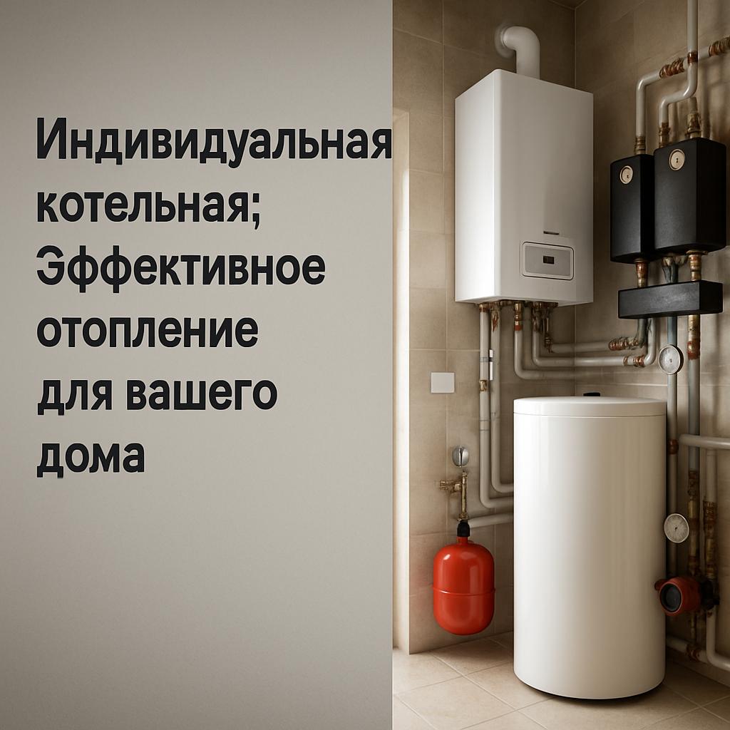 Индивидуальная котельная Индивидуальная котельная