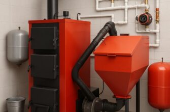 Котельная твердотопливного отопления