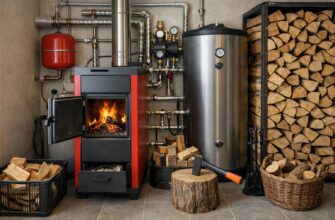 Котельная в доме: монтаж дровяной котельной