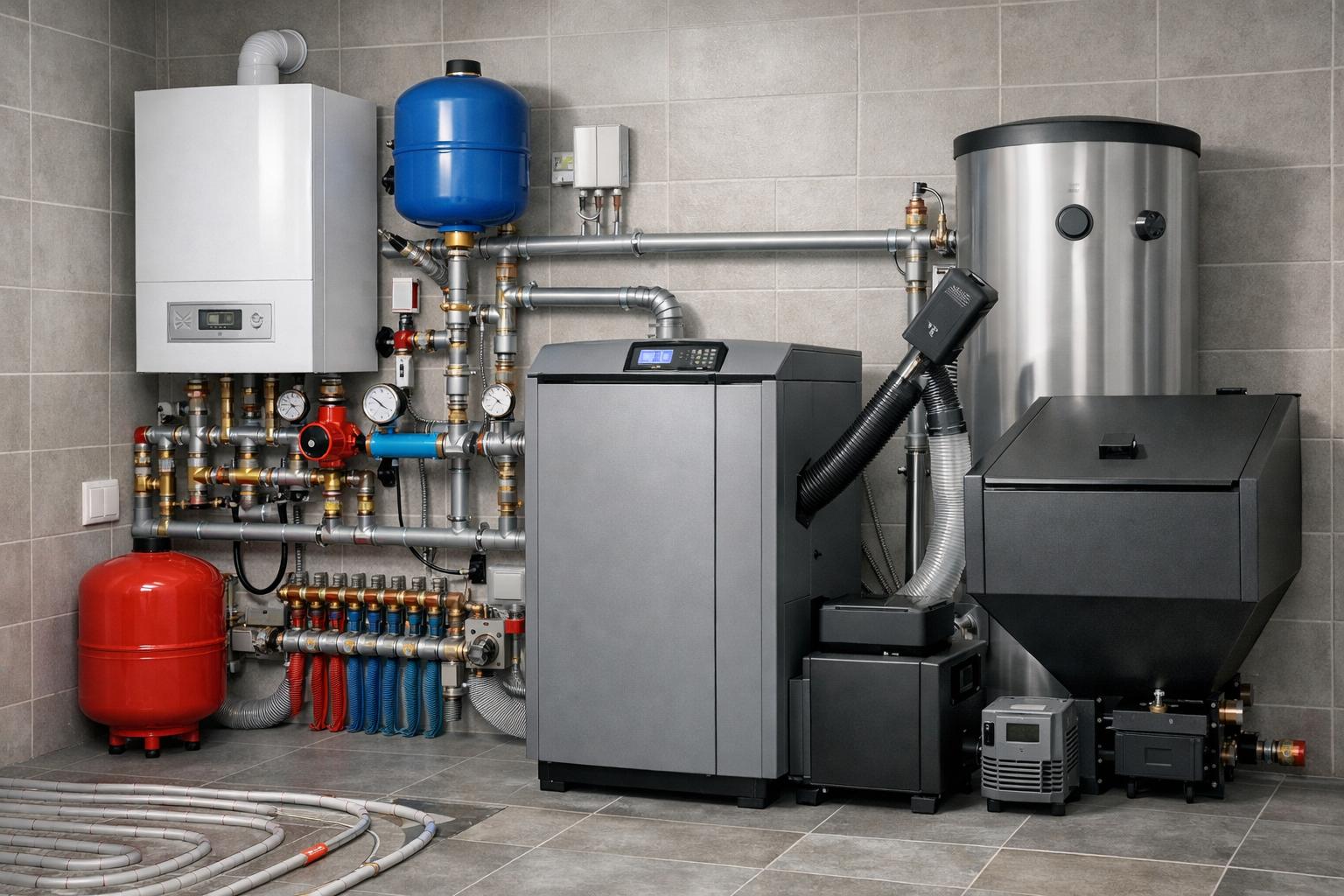 Котельная в доме на антифризе — почему комбинированное отопление выгодно и безопасно