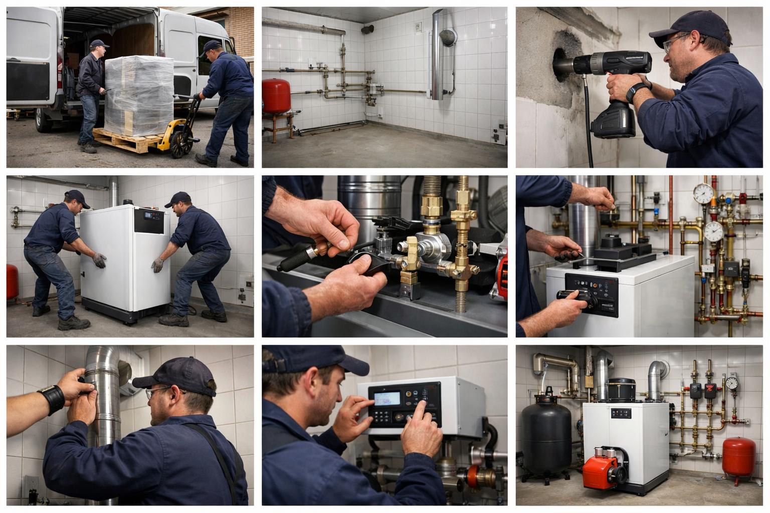 Комплексный монтаж дизельного котла «под ключ» от компании