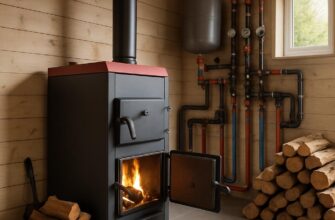 Дровяная котельная в частном доме