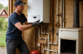 Замена котельной на даче