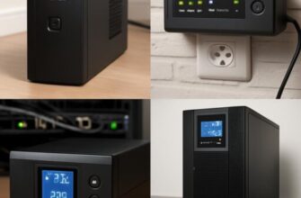 Основные виды источников бесперебойного питания