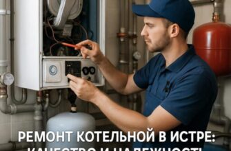 Профессиональный ремонт котельной в Истре