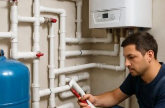 Ремонт котельной из пластиковых труб