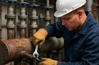 Эффективный ремонт коллектора котельной